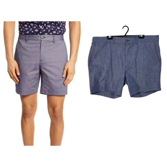 Bonobos Other - NEW WOT BONOBOS Above Knee Faux Denim shorts size 44